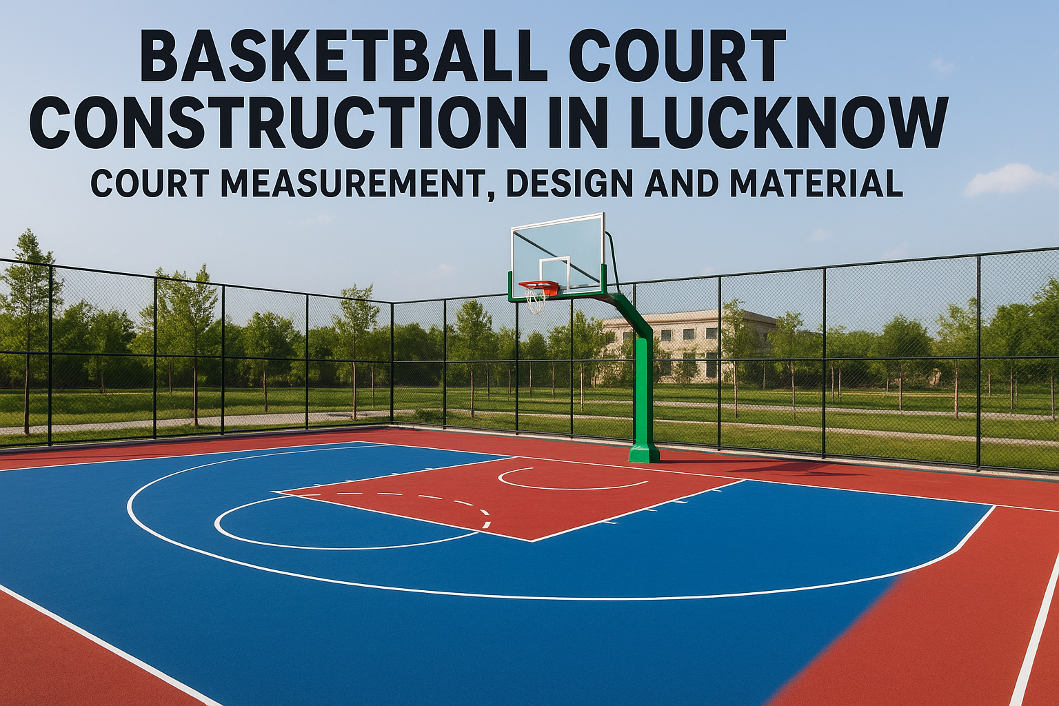 basketball court dimension and cost