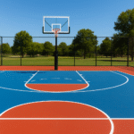 basketball court construction service