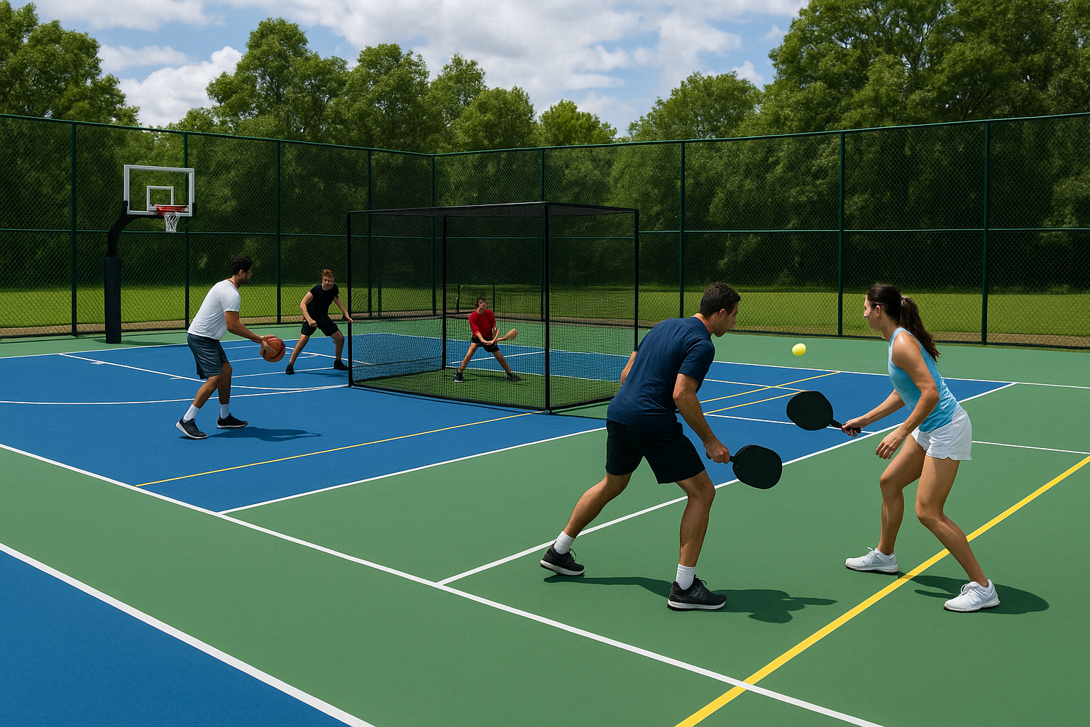 box cricket construction in noida