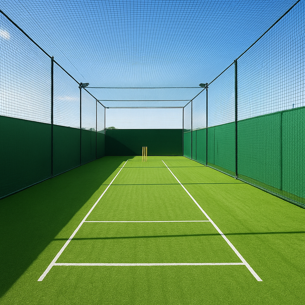 box cricket pitch builder