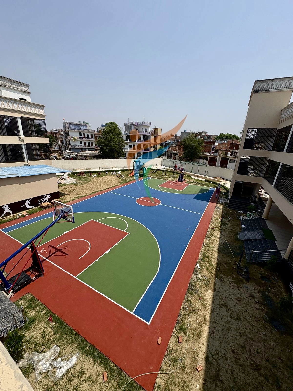 basketball court construction in bhopal
