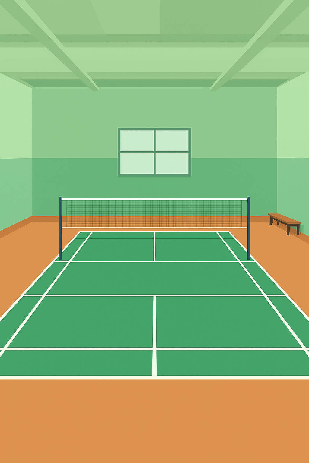 badminton court construction in India