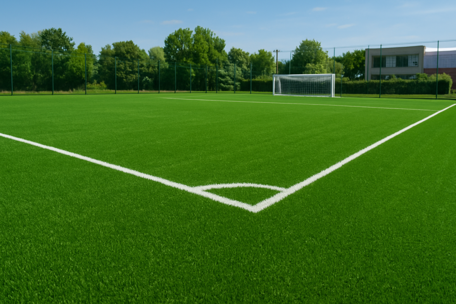 Artificial Turf construction in India