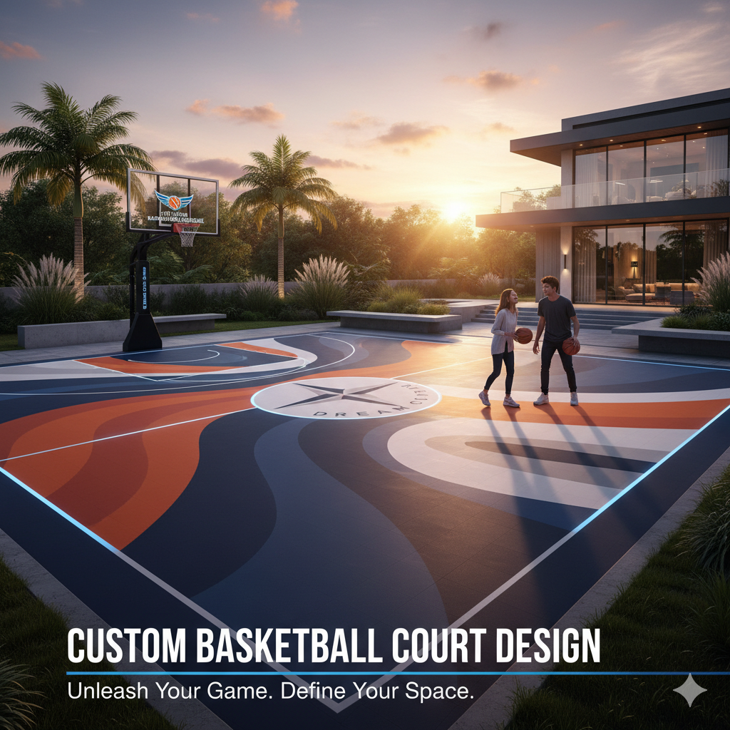 Custom Basketball Court Design
