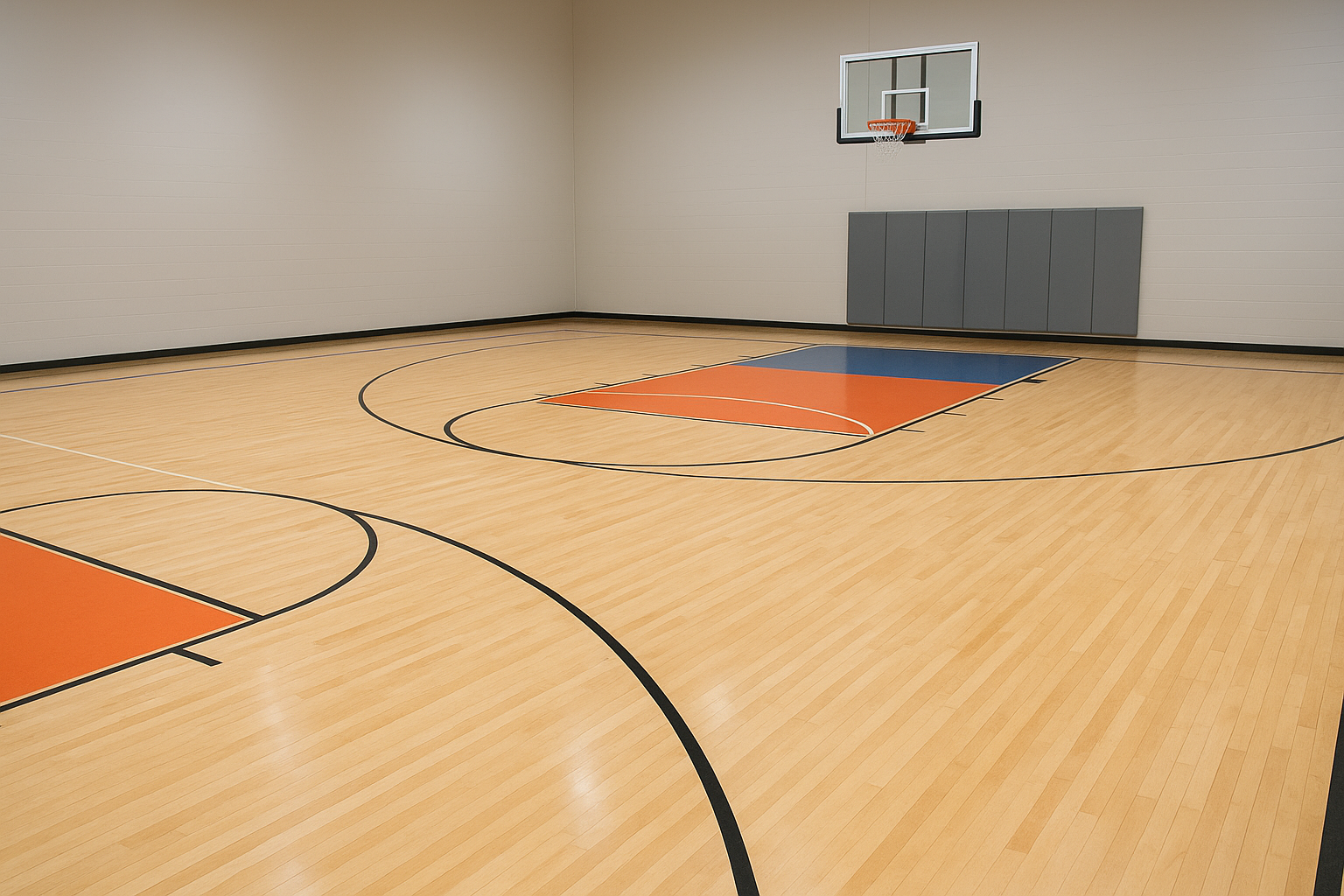 Sports court flooring 