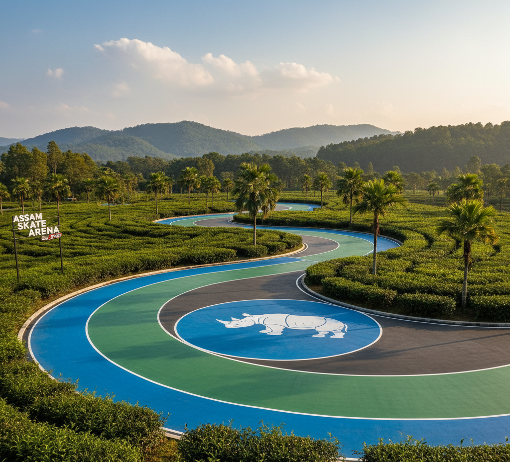 Skating Track Flooring in Assam