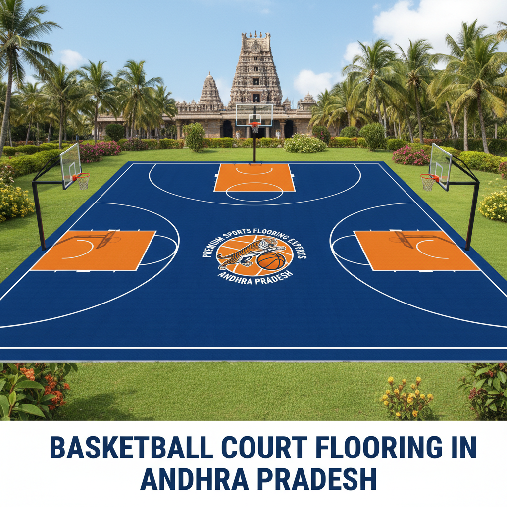 Basketball Court Flooring in Andhra Pradesh