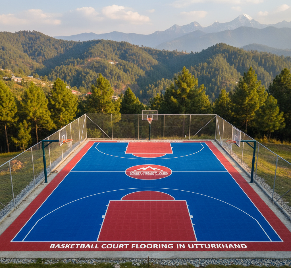 Basketball Court Flooring in Uttarakhand
