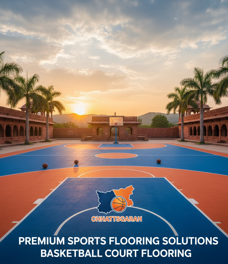 Basketball Court Flooring in Chhattisgarh