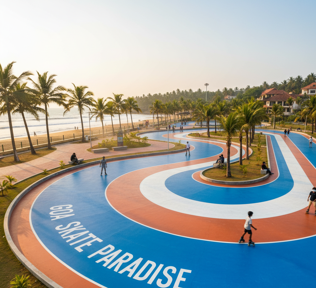Skating Track Flooring in Goa