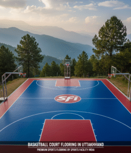 Basketball Court Flooring in Uttarakhand