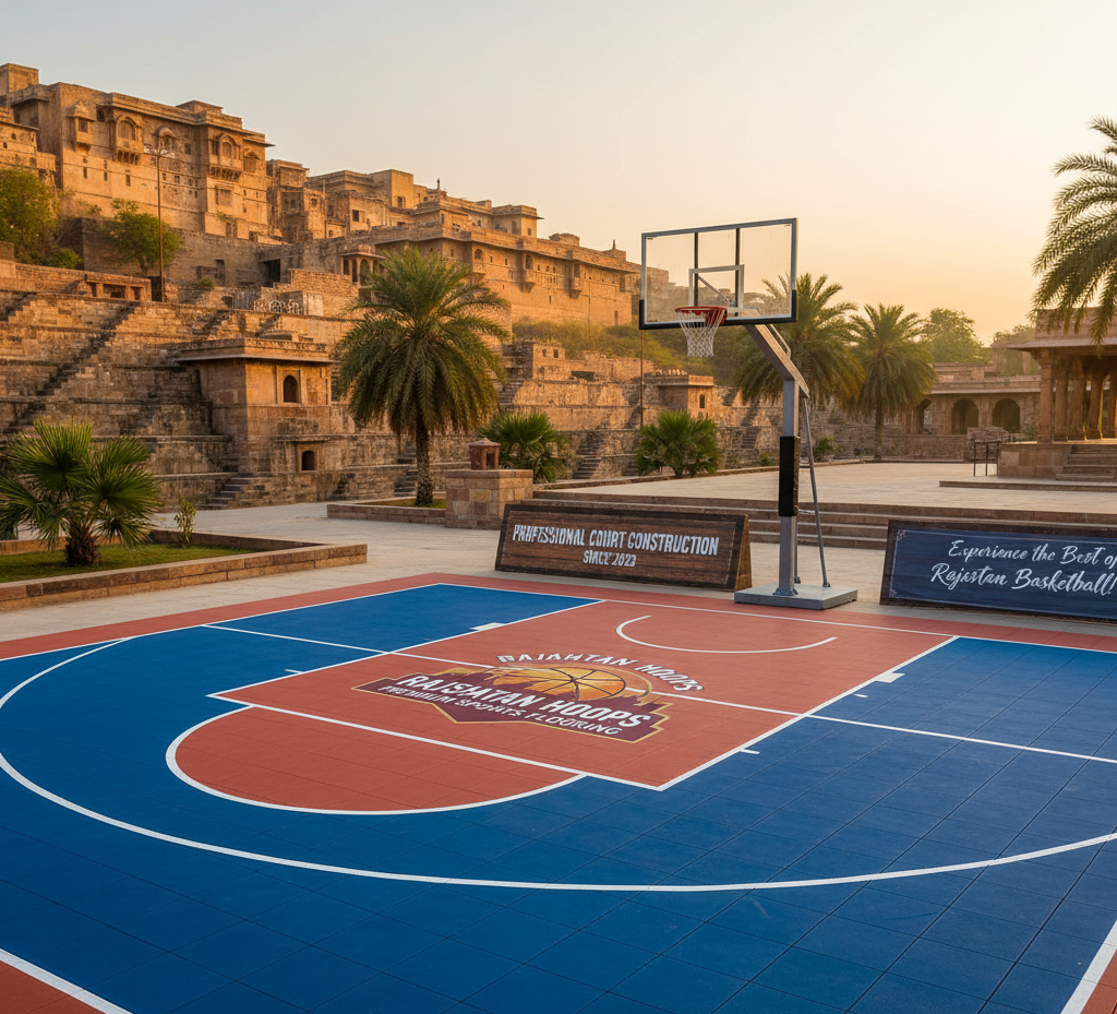Basketball Court Flooring in Rajasthan