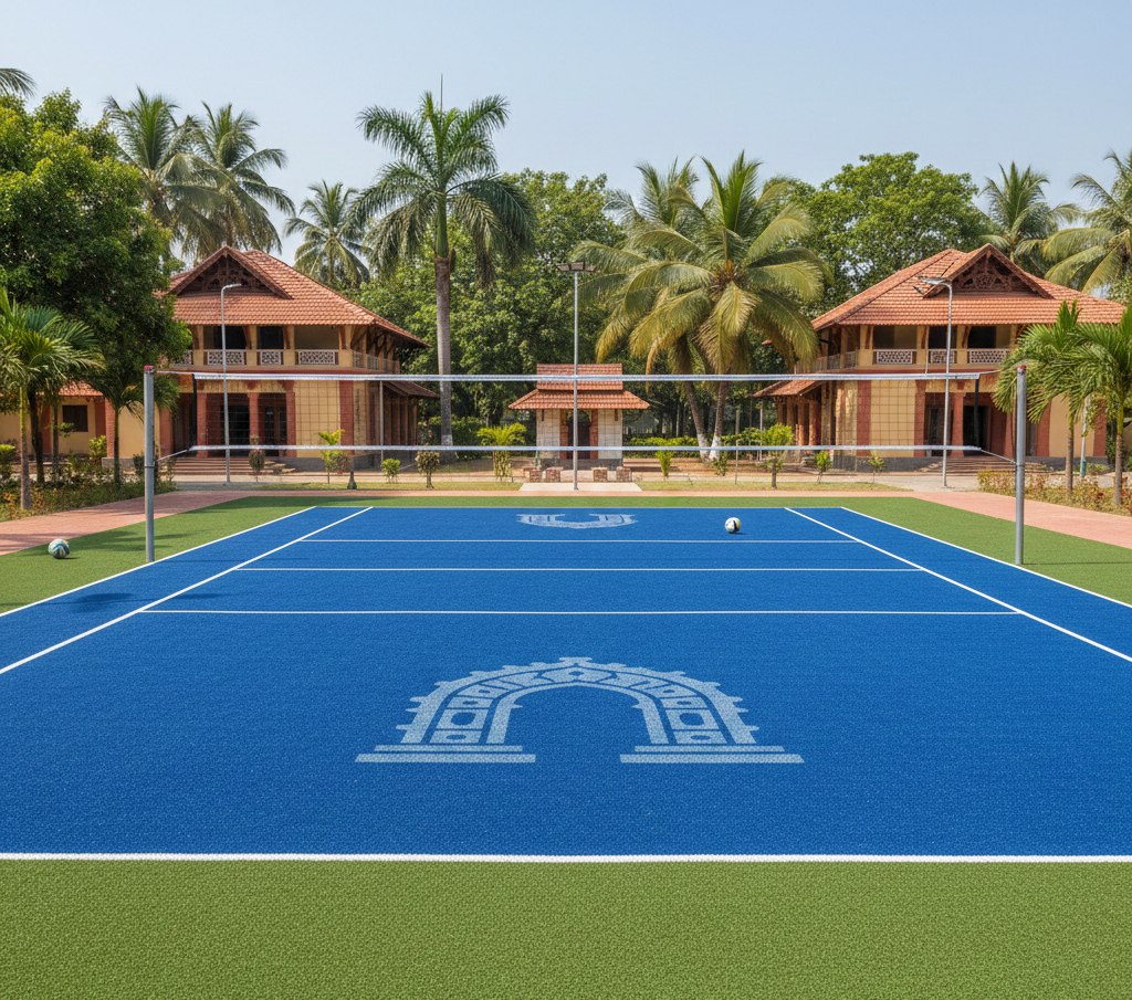 Synthetic Volleyball Court Flooring in Telangana