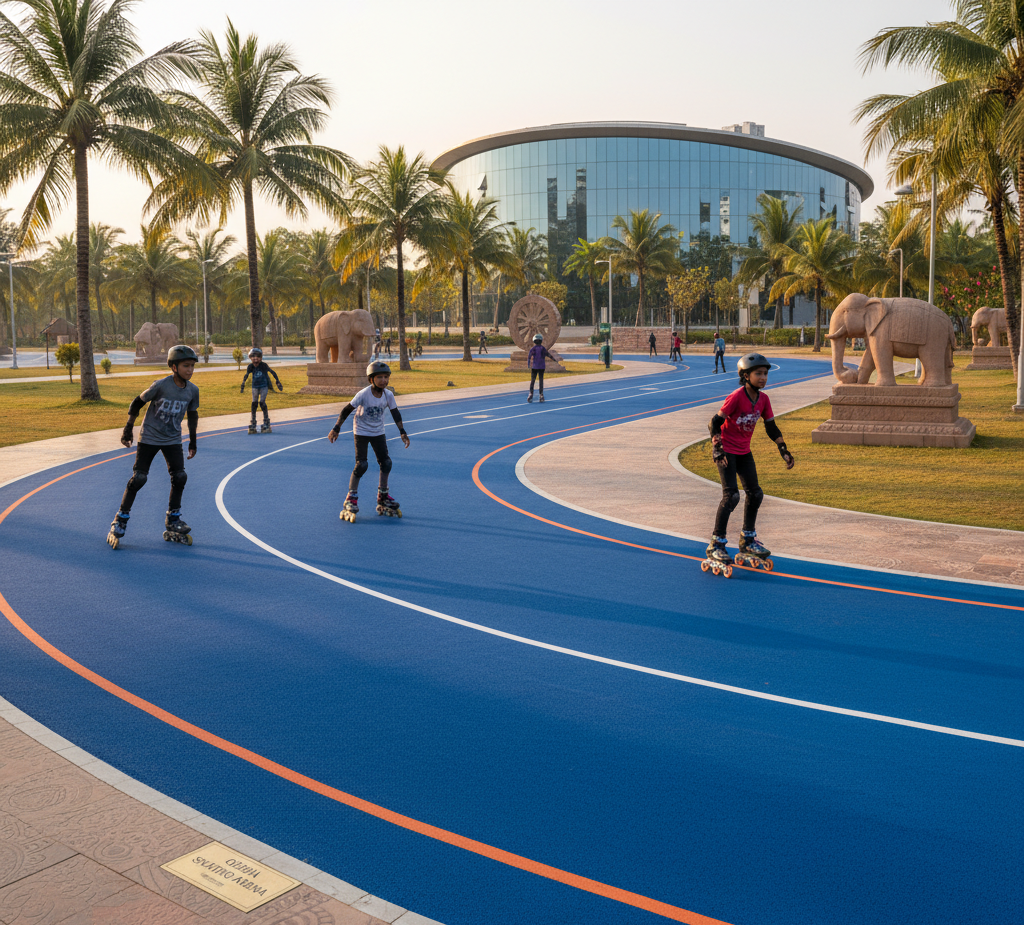 Skating Track Flooring in Odisha
