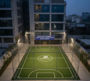 Box Cricket Turf Setup
