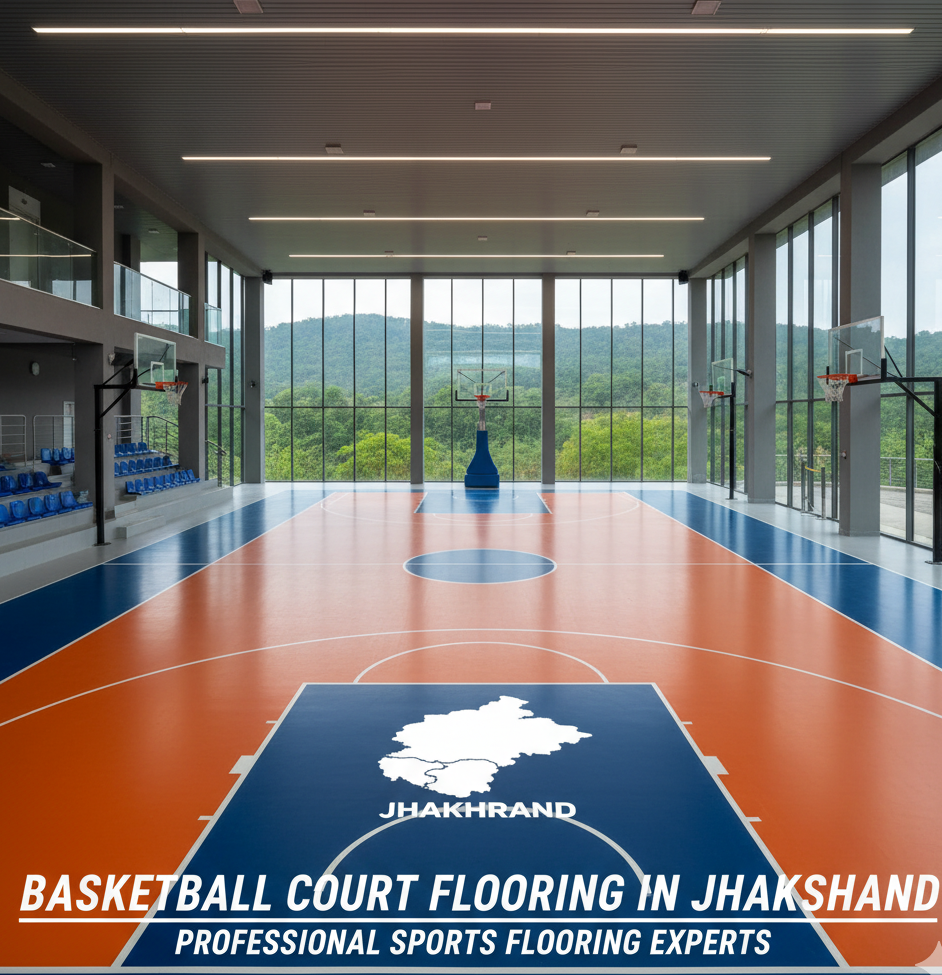 Basketball Court Flooring in Jharkhand