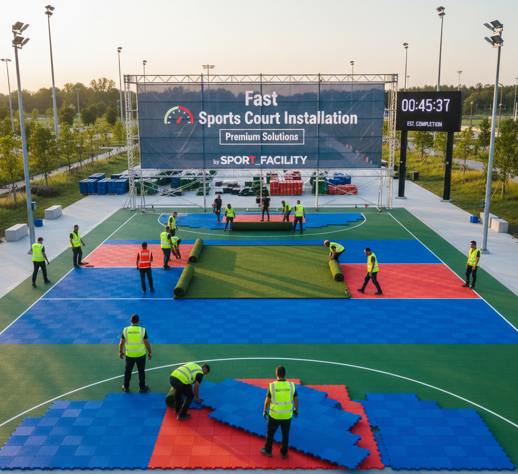 Fast Sports Court Installation