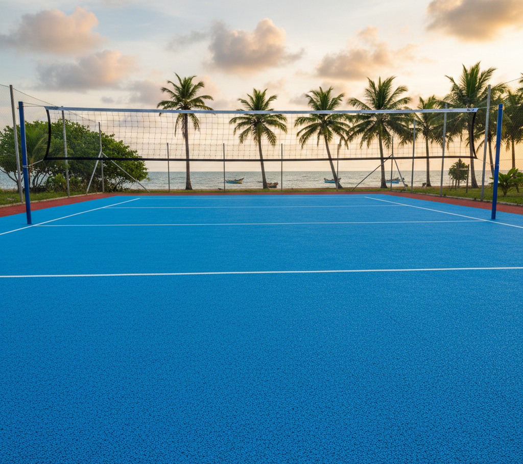Synthetic Volleyball Court Flooring in Kerala