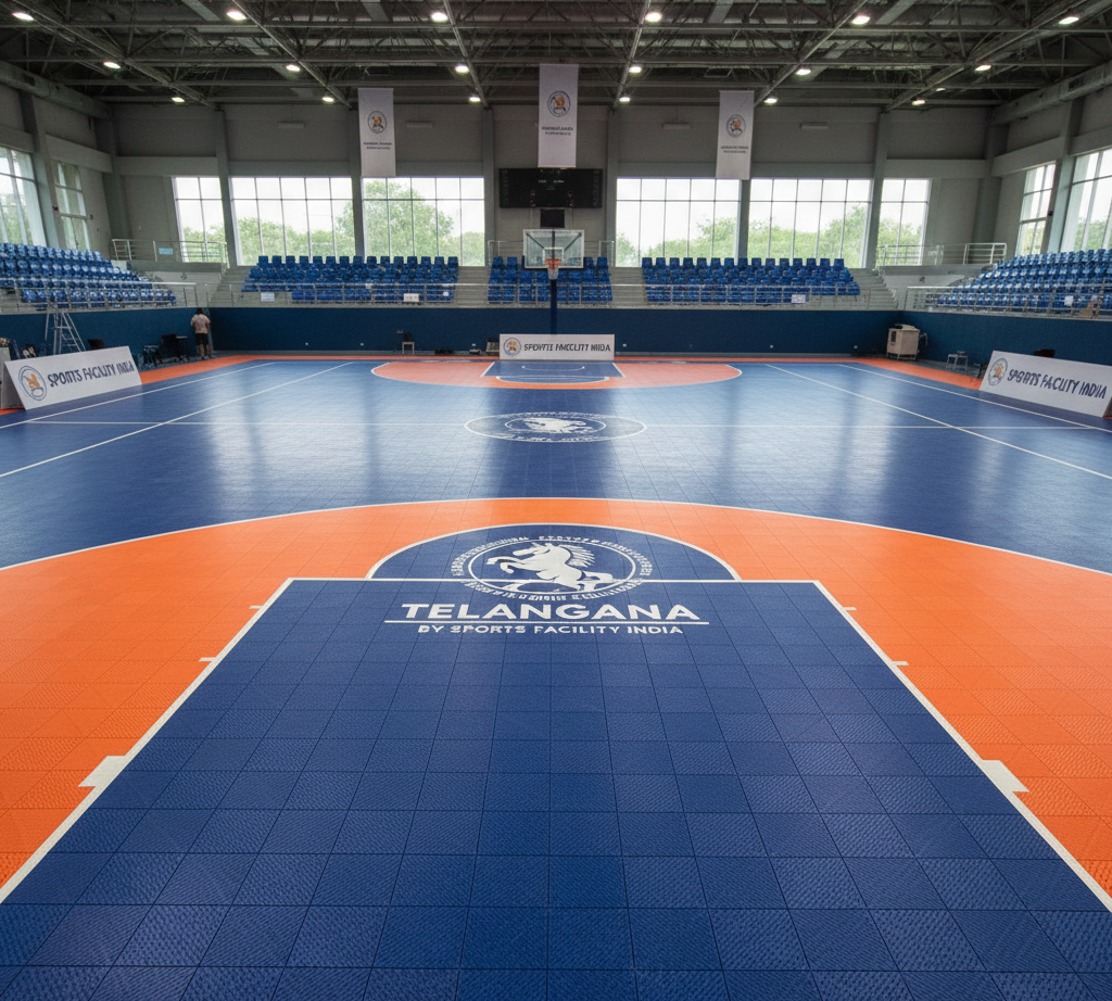 Basketball Court Flooring in Telangana