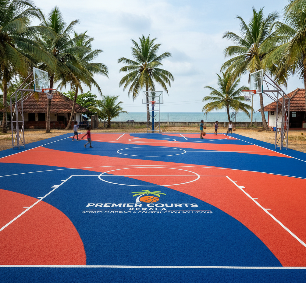 Basketball Court Flooring in Kerala