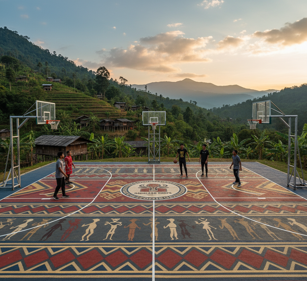 Basketball Court Flooring in Nagaland