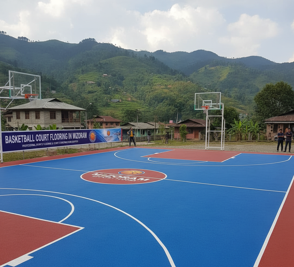 Basketball Court Flooring in Mizoram