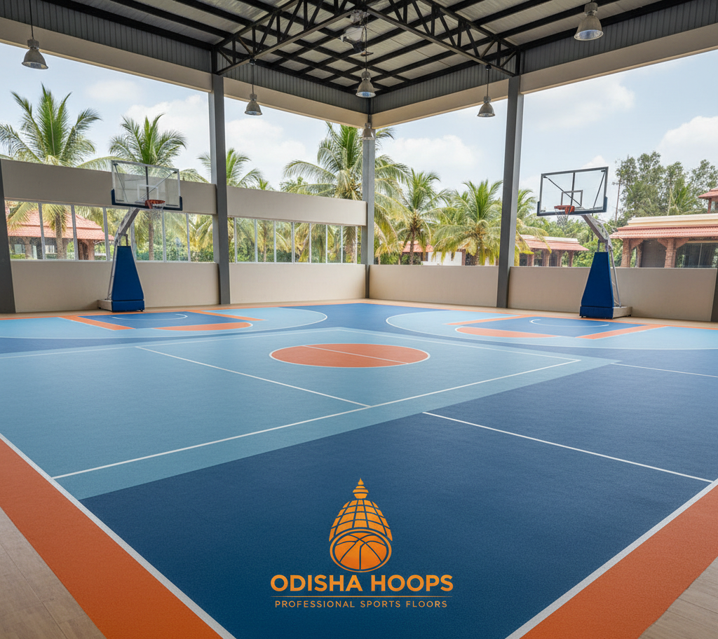 Basketball Court Flooring in Odisha
