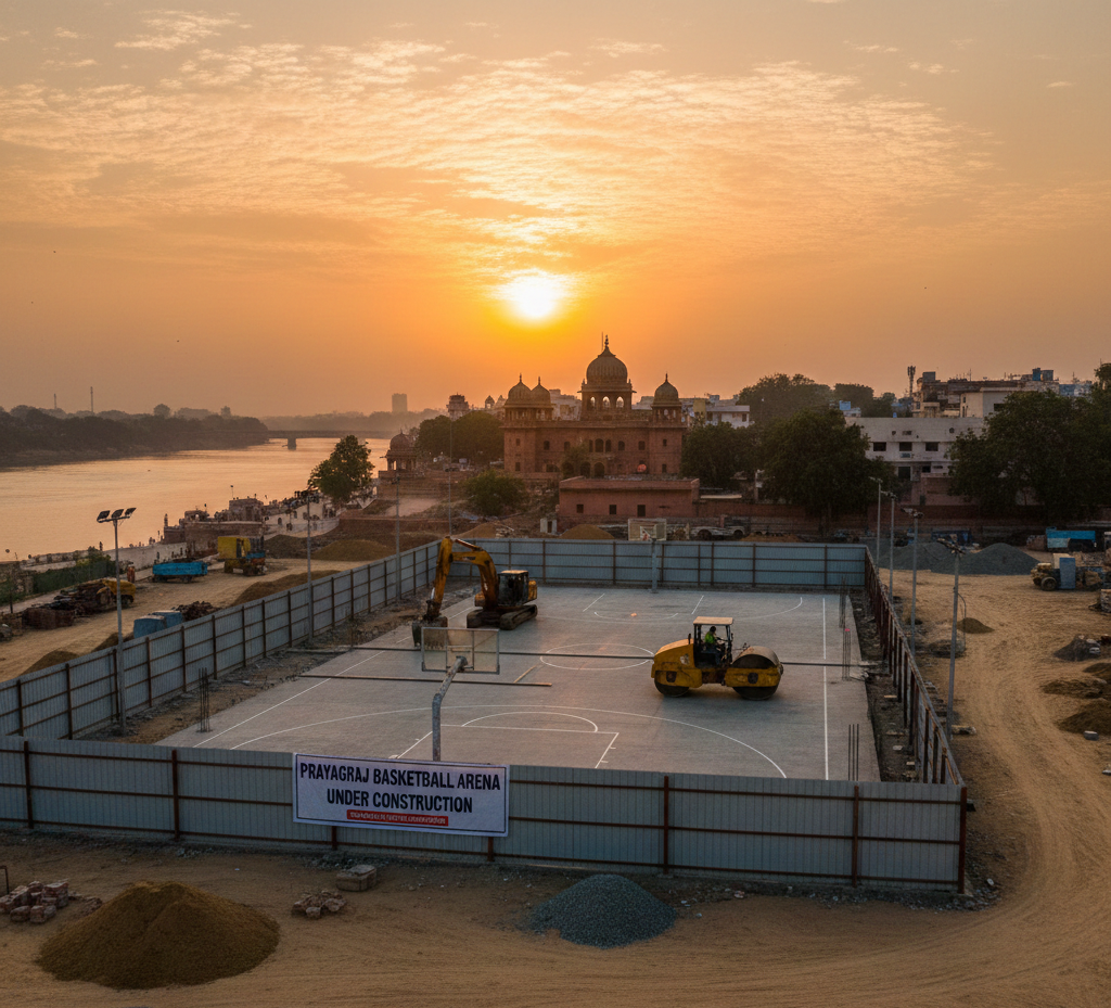 Basketball Court Construction in allahabad