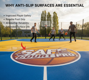 Why Anti-Slip Surfaces Are Essential for Basketball Courts