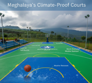 Why Invest in Quality Basketball Court Flooring in Meghalaya