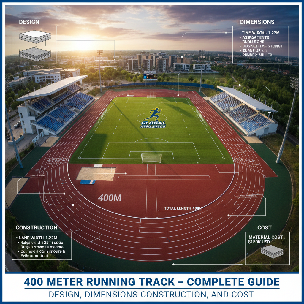400 Meter Running Track