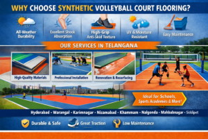 Why Choose Synthetic Volleyball Court Flooring?