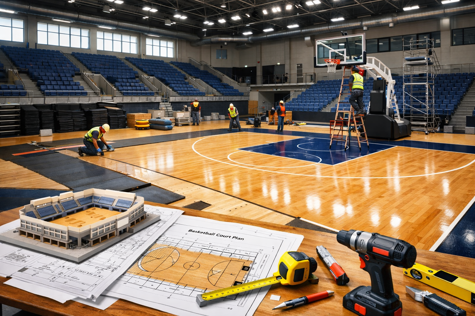Basketball Court Design and Build