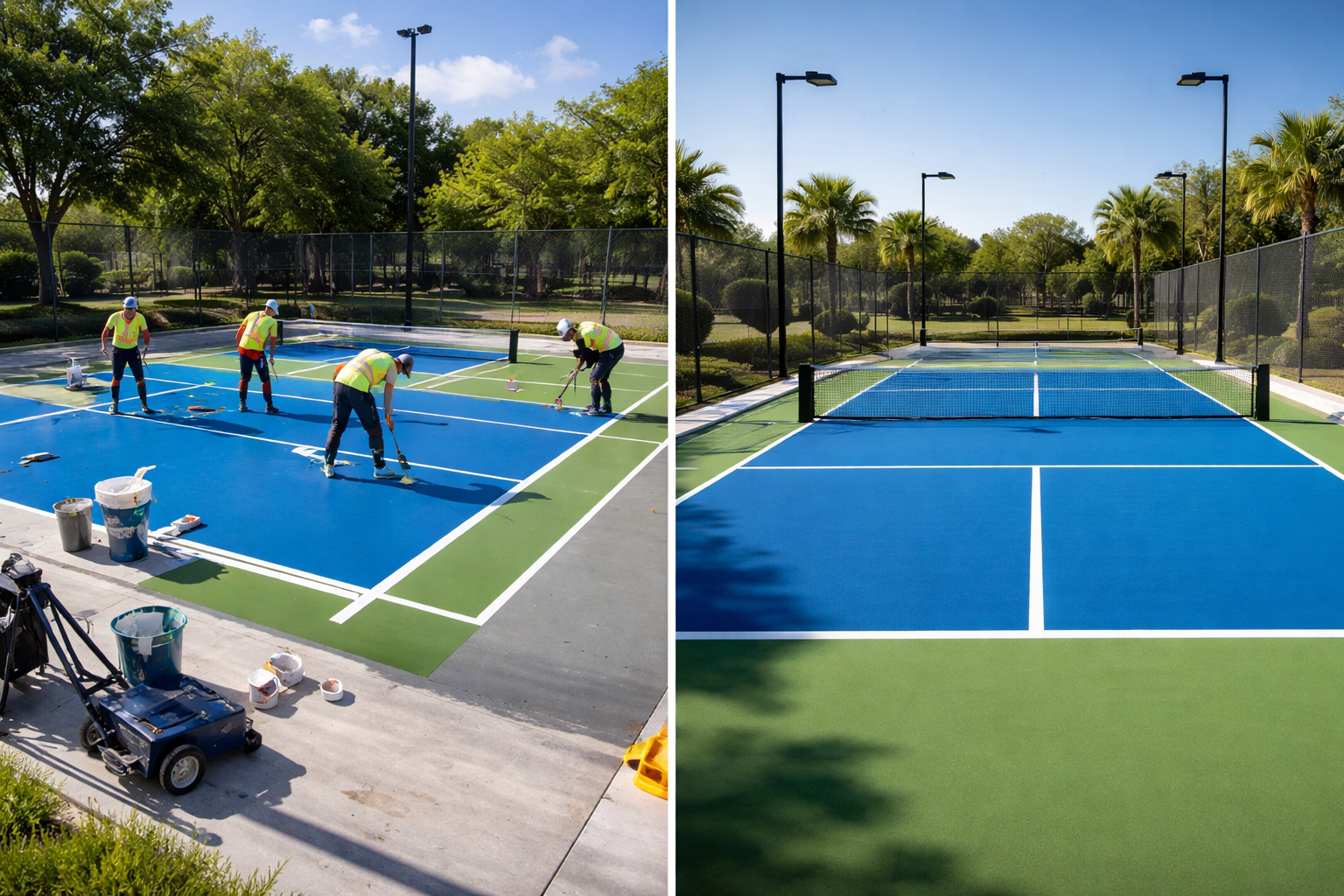 Pickleball Court Builder & Court Flooring Manufacturer