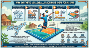 Why Synthetic Volleyball Flooring Is Ideal for Assam