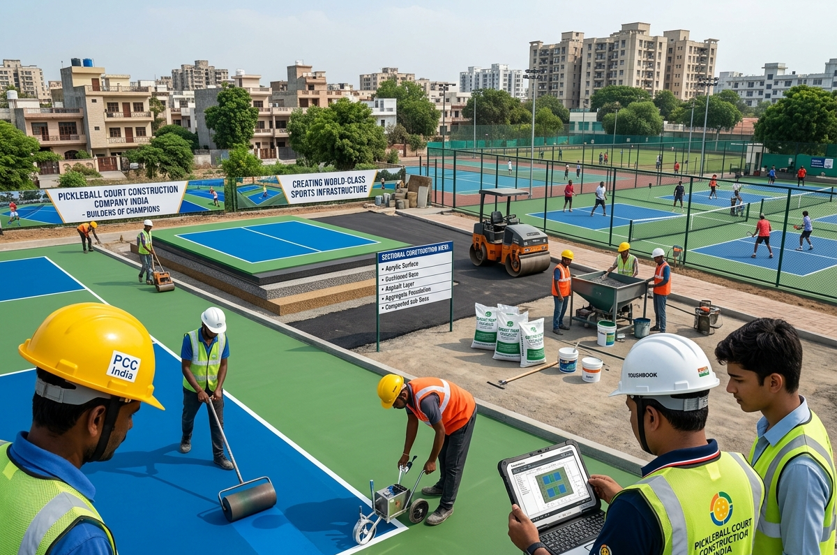 Pickleball Court Construction Company in India